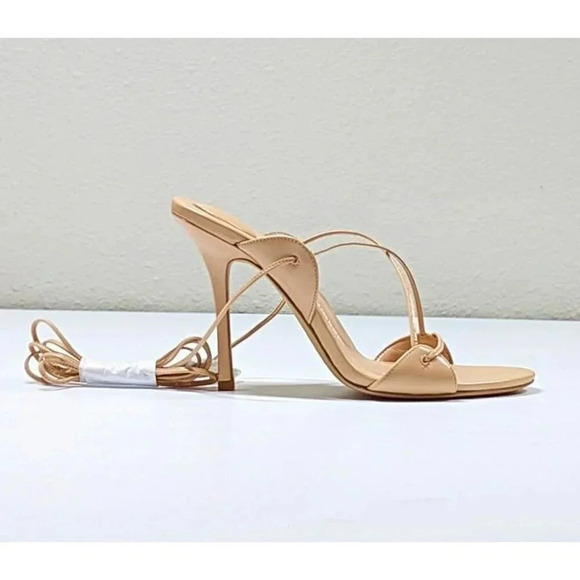 Alexander Wang Women's Lucienne 105 Ankle Tie Heel Sandals Size 36.5 (MSRP $595) - Picture 4 of 12